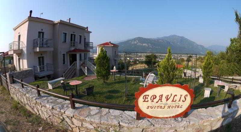 Epavlis Hotel Kalambaka Bagian luar foto